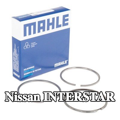MAHLE مجموعة حلقات المكبس — 2002 Nissan Interstar