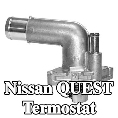 GATES Termostat 82°C, conta/sızdırmazlık elemanları ile — Nissan Quest