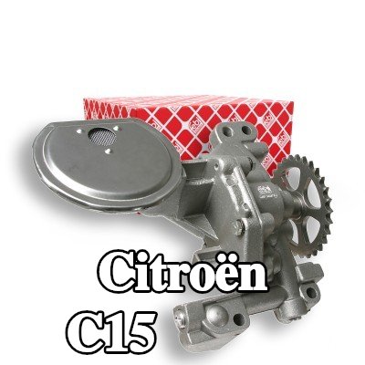 FEBI BILSTEIN مضخة الزيت مع الترس — 2000 Citroën C15