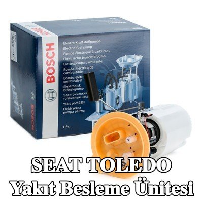 BOSCH Elektrikli yakıt besleme ünitesi — 2004 SEAT Toledo