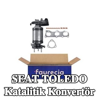 HELLA Montaj parçaları ile katalitik konvertör — 2012 SEAT Toledo
