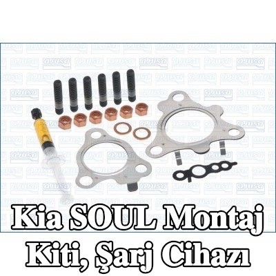 AJUSA Montaj Kiti, conta/sızdırmazlık elemanları ile şarj cihazı — 2012 Kia Soul