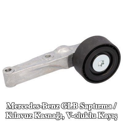 FEBI BILSTEIN Saptırma / kılavuz kasnağı, V-ribbed belt Outer Diameter: 54mm — Mercedes-Benz Glb