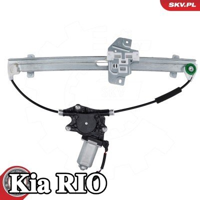 ESEN SKV مُحرك النوافذ الأمامي الأيمن, كهربائي, مع محرك كهربائي — 2008 Kia Rio
