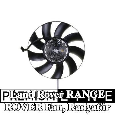MAHLE Fan, radyatör 500mm — 2012 Land Rover Range Rover