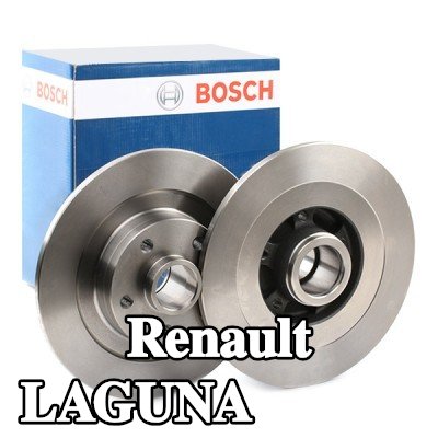 BOSCH القطر الخارجي لقرص المكابح: 300mm, صلب, مشحم, بدون حلقة مستشعر مغناطيسية مدمجة, بدون محمل عجلة — Renault Laguna