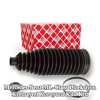 FEBI BILSTEIN Sol ön aks direksiyon kremayeri kılıfı kiti, kelepçeli — Mercedes-Benz ML-Class
