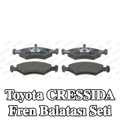 FERODO PREMIER ECO FRICTION fren balatası seti, piston klipsli, aksesuarsız — Toyota Cressida