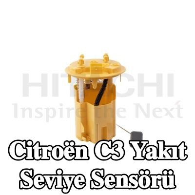 HITACHI Yakıt seviye sensörü (yakıt seviye vericisi dahil) — 2002 Citroën C3