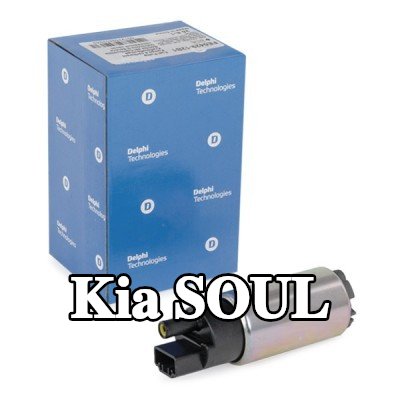 DELPHI مضخة وقود كهربائية, بدون حشية/مانع تسرب, بدون مستشعر ضغط — 2010 Kia Soul