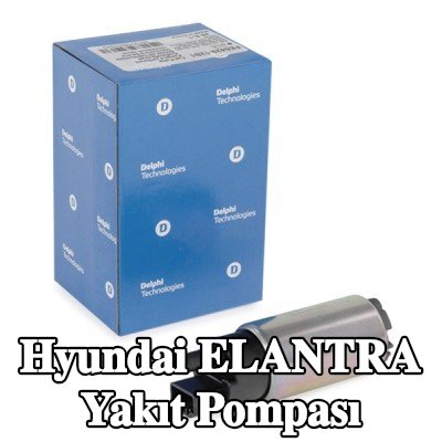 DELPHI Elektrikli yakıt pompası, contasız/sızdırmazlık elemanı olmadan, basınç sensörü olmadan — 2016 Hyundai Elantra