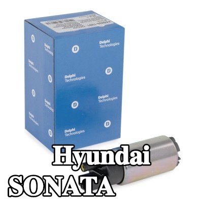 DELPHI مضخة وقود كهربائية, بدون حشية/مانع تسرب, بدون مستشعر ضغط — 2012 Hyundai Sonata