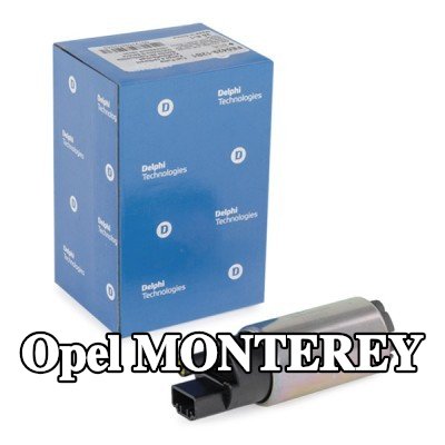 DELPHI مضخة وقود كهربائية, بدون حشية/مانع تسرب, بدون مستشعر ضغط — Opel Monterey