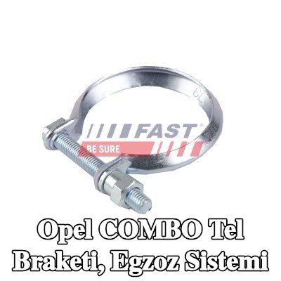 FAST Tel braketi, egzoz sistemi — Opel Combo