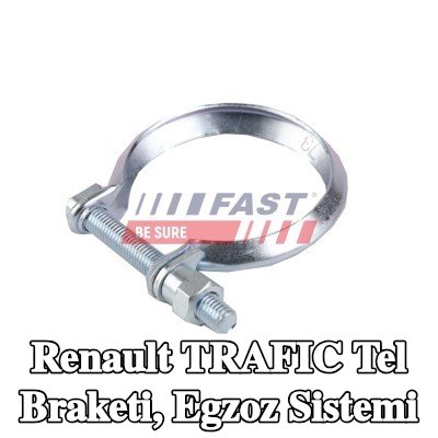 FAST Tel braketi, egzoz sistemi — Renault Trafic