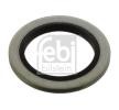 FEBI BILSTEIN حشية سدادة حوض الزيت من المطاط الصناعي, Inner Diameter: 17mm — Renault 21 (3)