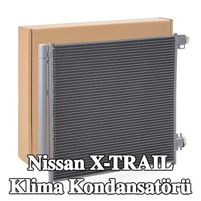 BOSCH Kurutuculu klima kondansatörü, montaj kılavuzu ile, conta halkası ile, azot dolgulu — Nissan X-trail