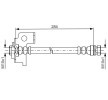 BOSCH Fren hortumu 284mm — 2011 Kia Rio (9)