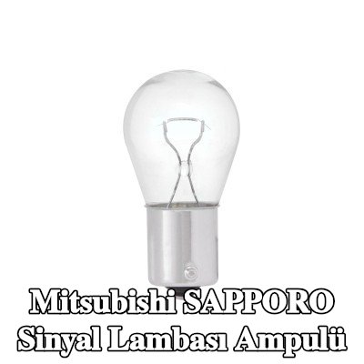 RING Sinyal lambası ampulü P21W, 12V — Mitsubishi Sapporo