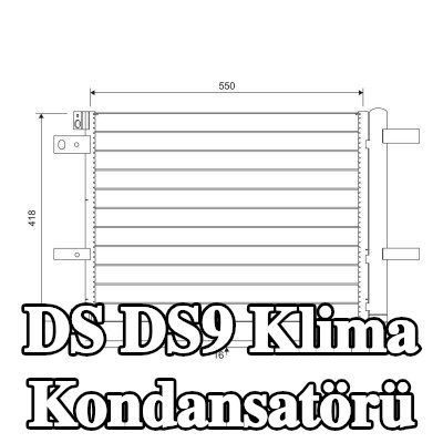 VALEO Kurutuculu klima kondansatörü — DS Ds9
