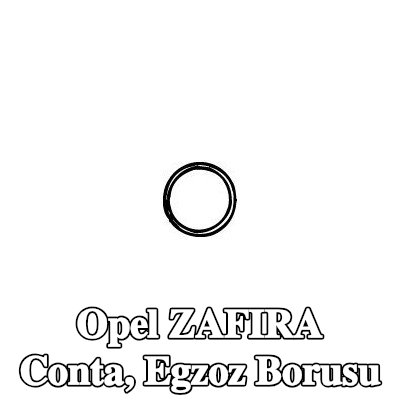 VEGAZ Conta, egzoz borusu — 1999 Opel Zafira