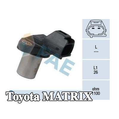FAE مستشعر عدد الدورات في الدقيقة, إدارة المحرك بدون كابل — Toyota Matrix
