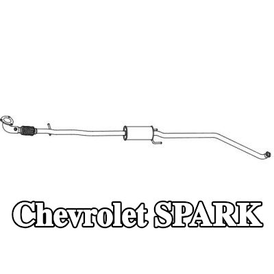 VEGAZ كاتم الصوت الأوسط — Chevrolet Spark