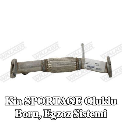 WALKER Oluklu Boru, egzoz sistemi — Kia Sportage