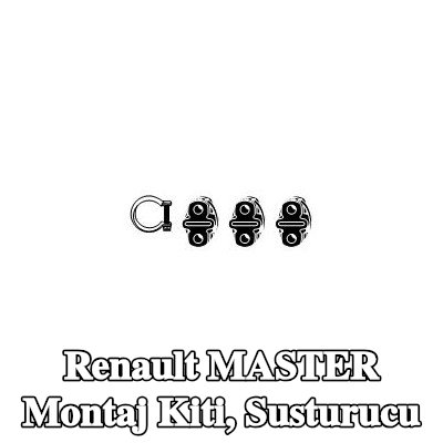 HJS Montaj Kiti, susturucu — Renault Master