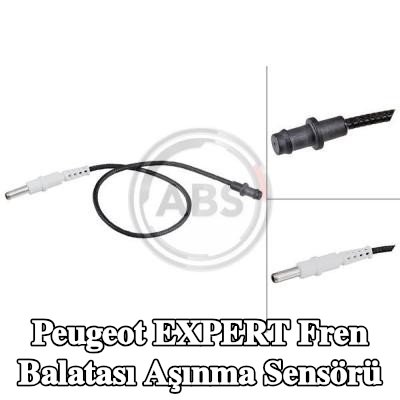 A.B.S. Fren balatası aşınma sensörü Ön Aks Sol, Ön Aks Sağ, Sol, Sağ — Peugeot Expert