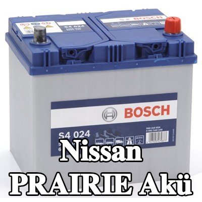 BOSCH Akü S4, 024 — Nissan Prairie