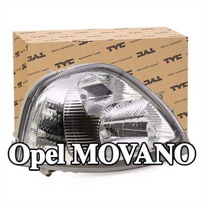 TYC المصباح الأيمن, H1, H7, مع محرك كهربائي — Opel Movano