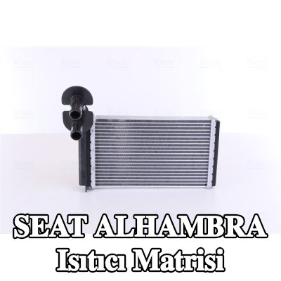NISSENS Borulu ısıtıcı matrisi — 2002 SEAT Alhambra
