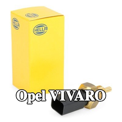 HELLA مستشعر, درجة حرارة سائل التبريد M12x1, 5, مع حشية/مانع تسرب — 2012 Opel Vivaro
