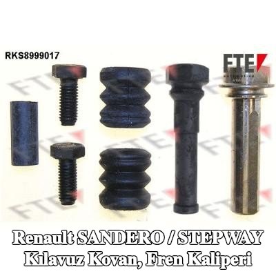 FTE Kılavuz Kovan, fren kaliperi — 2008 Renault Sandero / Stepway