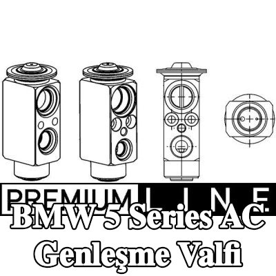 MAHLE AC genleşme valfi — 2000 BMW 5 Series