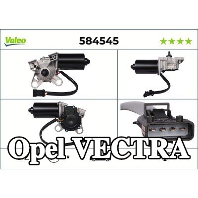VALEO محرك المساحات الأمامي, 12V — 2005 Opel Vectra