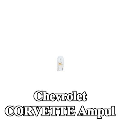 BOSCH Ampul — 2012 Chevrolet Corvette