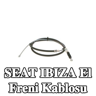 BOSCH El freni kablosu 1640mm, 1044mm — SEAT Ibiza