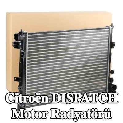 RIDEX Motor radyatörü Alüminyum, Plastik — 2000 Citroën Dispatch