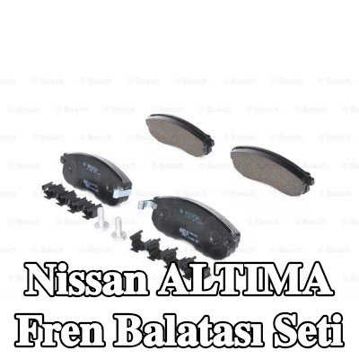 BOSCH Fren balatası seti 17mm — 2002 Nissan Altima
