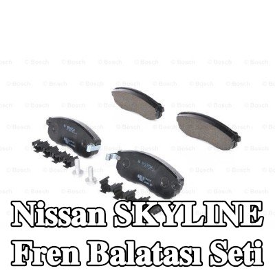 BOSCH Fren balatası seti 17mm — 2003 Nissan Skyline