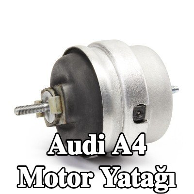 FEBI BILSTEIN Motor yatağı, sol, Elastomer — 2002 Audi A4
