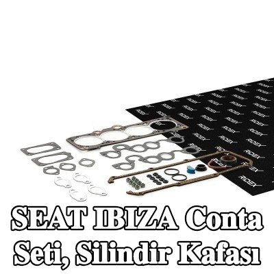 RIDEX Conta seti, silindir kafası 133, silindir kafası contası ile, valf gövdesi contalı — 1997 SEAT Ibiza