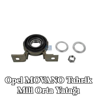 DT Spare Parts Tahrik Mili Orta Yatağı — 2012 Opel Movano