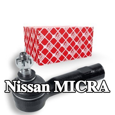 FEBI BILSTEIN طرف قضيب التوجيه للمحور الأمامي الأيسر, 94mm — 2000 Nissan Micra