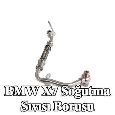 METZGER Soğutma Sıvısı Borusu Egzoz Turboşarj, silindir için 1-4 — BMW X7