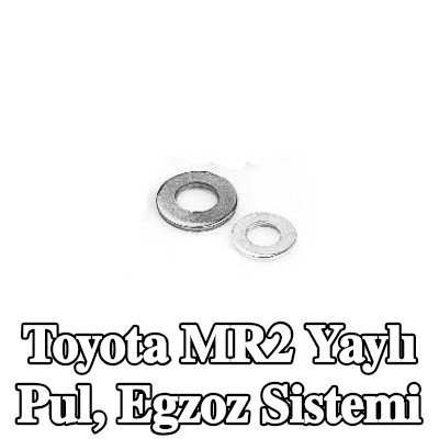 VEGAZ Yaylı pul, egzoz sistemi — Toyota Mr2