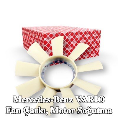 FEBI BILSTEIN Fan çarkı, motor soğutma — 2000 Mercedes-Benz Vario