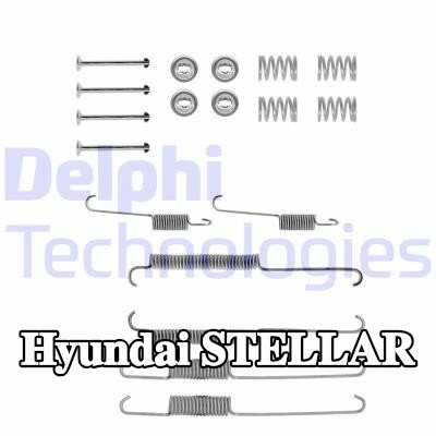 DELPHI طقم تركيب أحذية الفرامل — Hyundai Stellar